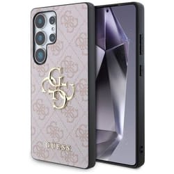 Coque Guess Big 4G Logo Classic pour Samsung Galaxy S25 Ultra (rose)