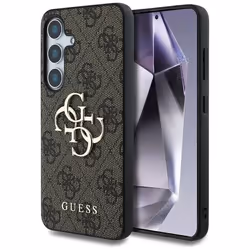 Coque Guess Big 4G Logo Classic pour Samsung Galaxy S25 (marron)