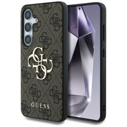 Coque Guess Big 4G Logo Classic pour Samsung Galaxy S25 (marron)