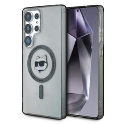 Coque Téléphone - Karl Lagerfeld - Samsung Galaxy S25 Ultra - Noir - Choupette - MagSafe