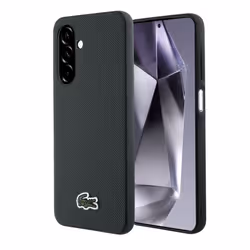 Samsung Coque Lacoste petit piqué pour Galaxy A26 5G, Housse, Samsung, Galaxy A26 5G, 17 cm (6.7"), Vert foncé