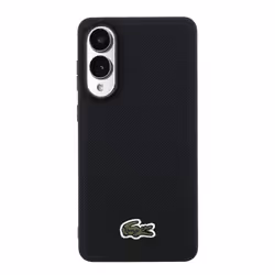 Samsung Coque magnétique Lacoste petit piqué pour Galaxy S25 Edge
