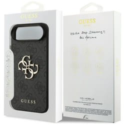 Guess 4G Big Logo Case for iPhone 17 Air 6.5 Black - GUHCP17M4GMGGR