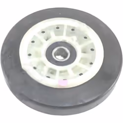 Galet avant compatible pour Sèche-linge BRANDT, VEDETTE, VESTEL, SMEG, AMICA, FAR, QILIVE, LG, CONTINENTAL EDISON, OCEANIC, V ...