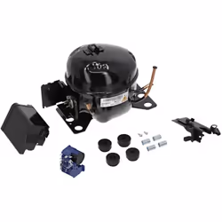 Compresseur complet MX1070Y pour Réfrigérateur, congélateur LIEBHERR, ELECTROLUX, AEG, FAURE 140121922110, 6119850 Appareils ...