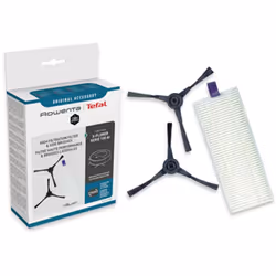 Kit Filtre haute performance et 2 brosses latérales pour Aspirateur robot ROWENTA ZR130002 Appareils compatibles : [ASPIRATEU ...