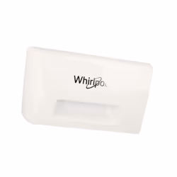 Poignée du tiroir pour Lave-linge WHIRLPOOL C00634297 Appareils compatibles : [MACHINE À LAVER, LAVE-LINGE WHIRLPOOL: ] FFBP9 ...