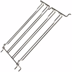 Cadre guide gauche pour Four, cuisinière SMEG 848590313 Appareils compatibles : [FOUR, CUISINIÈRE SMEG: ] S398X, SE210X, SE21 ...