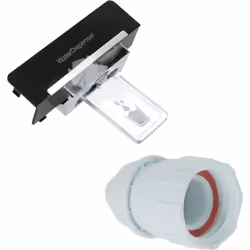 Manette de distributeur avec levier d'origine pour Réfrigérateur, congélateur BEKO 4936180100, 5911700400 Appareils compatibl ...