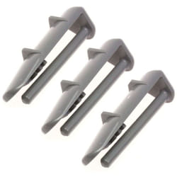Lot de 3 capuchons arrière de glissiere (1880580400) Lave-vaisselle altus, ardem, aya, bauknecht Beko blomberg, bluesky, brandt, continental edison,