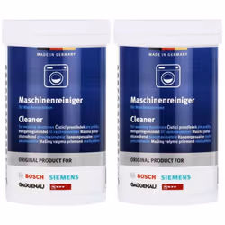 Lot de 2 nettoyants poudre d'origine pour Accessoires et entretien BOSCH, NEFF, SIEMENS, GAGGENAU 00311925, 00311926 Appareil ...