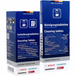 Tablettes de nettoyage et anti-calcaire pour Cafetière, Machine à Café BOSCH, SIEMENS 00311864, 00312295 Appareils compatible ...