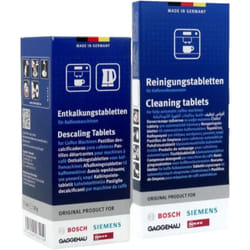 Tablettes de nettoyage et anti-calcaire
