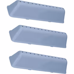 Lot de 3 aubes de tambour pour Lave-linge SOS ACCESSOIRE, WHIRLPOOL, BAUKNECHT, LADEN, IGNIS 481241848978, 480111104174 Appar ...