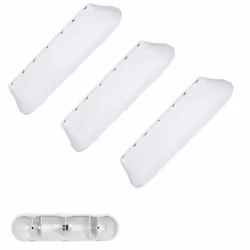 Lot de 3 aubes de tambour dorigine Machine à laver Lave-linge 481202308115 49017349 BRANDT WHIRLPOOL FAR HOME OCEAN IGNIS