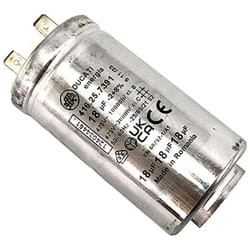 Electrolux - Condensateur 18µf (1240344612) Sèche-linge aeg ezanker, faure, zanker, zanussi