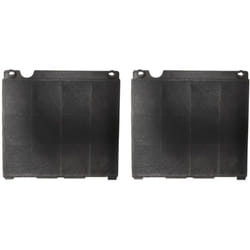 Whirlpool - Lot de deux filtres charbon type 15 (230x210x30mm)