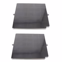 Lot de deux filtre à charbon AIRFORCE FC120 AFFCAF16CS 260X256X17 mm Hotte 480122100934 AIRFORCE ARTHUR MARTIN ELECTROLUX