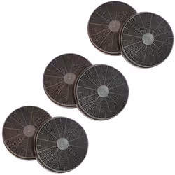 Lot de six filtres à charbon 175X34 mm Hotte AS0015184 49037930 BRANDT FAR SAUTER SIGNATURE ROSIERES DE DIETRICH AYA CANDY