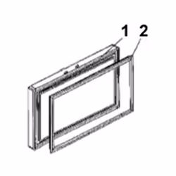 Joint de couvercle pour Réfrigérateur, congélateur THOMSON 12132000000423 Appareils compatibles : [FRIGO, RÉFRIGÉRATEUR, CONG ...
