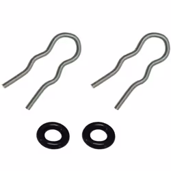 Kit joints + clips de connecteur pour Cafetière, Expresso DELONGHI 5313217701, 6132101300 Appareils compatibles : [CAFETIÈRE, ...