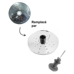 Disque éminceur râpeur