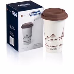 Mug isotherme The Globetrotter pour Cafetière, Expresso DELONGHI, KENWOOD, ARIETE, NESPRESSO, BIFINETT, BRAUN, SUPERCALOR, SI ...