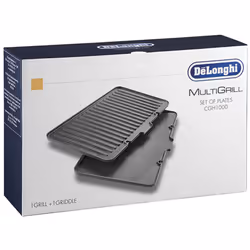 Jeu de plaques grill pour Raclette, gril, Wok DELONGHI 5517910001 Appareils compatibles : [RACLETTE, GRIL, WOK DELONGHI: ] CG ...