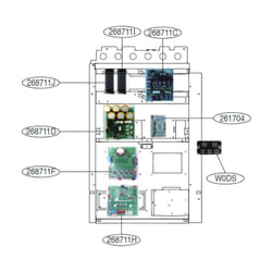 LG - Carte électronique, inverter (Repère 268711F)