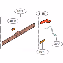 Câble pour Réfrigérateur, congélateur LG EAD62499212, EAD66071404 Appareils compatibles : [FRIGO, RÉFRIGÉRATEUR, CONGÉLATEUR ...