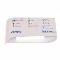 Façade de tiroir à lessive pour Lave-linge INDESIT C00516082, 488000516082 Appareils compatibles : [MACHINE À LAVER, LAVE-LIN ...