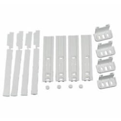 Ensemble glissières de porte (481231019131, C00312150) Réfrigérateur, congélateur aeg, ariston hotpoint, arthur martin electrolux, bauknecht, brandt,