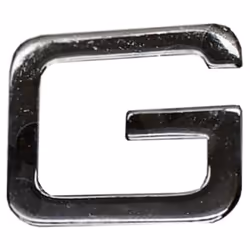 Plaquette lettre G pour Réfrigérateur, congélateur SMEG 875850489 Appareils compatibles : BB4373698