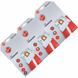 Lot de 3 boites de 4 sacs H81 pour Aspirateur HOOVER 35602586 Appareils compatibles : [ASPIRATEUR HOOVER: ] TELIOS, TELIOS EX ...