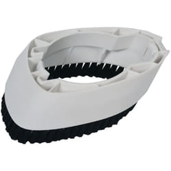 Brosse, embout blanc