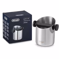 Bac à marc de café en inox pour Cafetière, Expresso DELONGHI Il suffit de taper votre portafiltre (poignée du groupe de café) ...