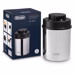 Récipient sous vide DLSC063 pour Cafetière, Expresso DELONGHI Capacité : 1300 ml Diamètre : 120 mm Hauteur : 193 mm 551328442 ...