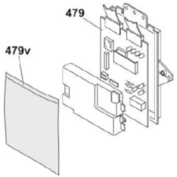 Module electronique programmé repère 479J