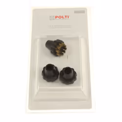 Lot de 3 brosses pour Nettoyeur vapeur POLTI PAEU0297 Appareils compatibles : [NETTOYEUR VAPEUR POLTI: ] PTEU0280 VAPORETTO P ...