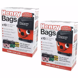 Lot de 2 boites de 10 sacs d'origine pour Aspirateur NUMATIC 604015 Appareils compatibles : [ASPIRATEUR NUMATIC: ] Harrry HHR ...