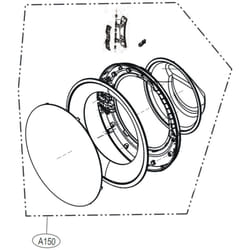 LG - Hublot complet