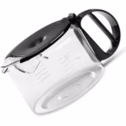 Verseuse 10 tasses pour Cafetière, Expresso BRAUN AX13210010 Appareils compatibles : [CAFETIÈRE, MACHINE À CAFÉ BRAUN: ] KF47 ...