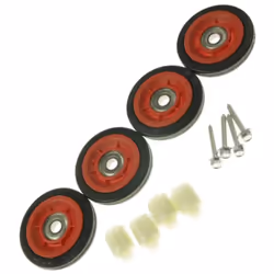 Lot de 4 roulettes pour Sèche-linge ELECTROLUX, FAURE, AEG, HUSQVARNA 4055402012 Appareils compatibles : [SÈCHE-LINGE AEG: ]  ...