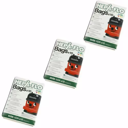 Lot de 3 boites de 10 sacs d'origine pour Aspirateur NUMATIC 604015 Appareils compatibles : [ASPIRATEUR NUMATIC: ] Harrry HHR ...