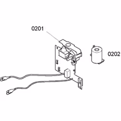 Vanne (repère 0202) pour Aspirateur BOSCH, SIEMENS 00424458 Appareils compatibles : [ASPIRATEUR BOSCH: ] BSD3180/09, BSA3030, ...