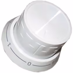 Manette commutateur pour four, cuisinière BEKO 250316147 Appareils compatibles : [FOUR, CUISINIÈRE BEKO: ] FSE67300WCS, CUV61 ...