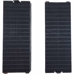 Lot de 2 filtres charbon FCH260 ACM26 compatible pour hotte AIRLUX, SAMSUNG, CANDY, ROSIERES, ARISTON HOTPOINT, FAGOR Ils fil ...