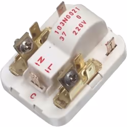 Relais danfoss 103N0021 compatible pour réfrigérateur, congélateur BOSCH, SIEMENS, NEFF, BRANDT, THOMSON, FAGOR, GAGGENAU, OC ...