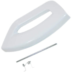 Sos Accessoire Poignée hublot pour Lave-linge - C00285747, 482000088470 Ariston hotpoint