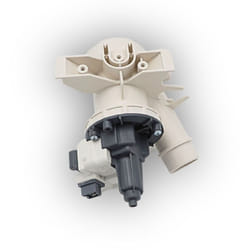 SOS Accessoire Pompe de vidange pour Lave-linge - 41019104 CANDY, HOOVER, ZEROWATT, DE DIETRICH, BAUKNECHT, BRANDT, WHIRLPOOL, IBERNA, PHILCO,